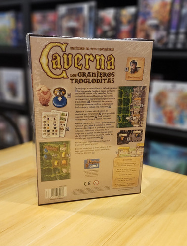 Caverna Los Granjeros Trogloditas Juego De Mesa Lookout Game