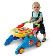 Imagem 2 de 3 de Andador Interativo Infantil Com Som 4 Em 1 - Maral