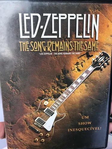 Dvd: Led Zeppelin - The Song Remains The Same - 1976 | MercadoLivre