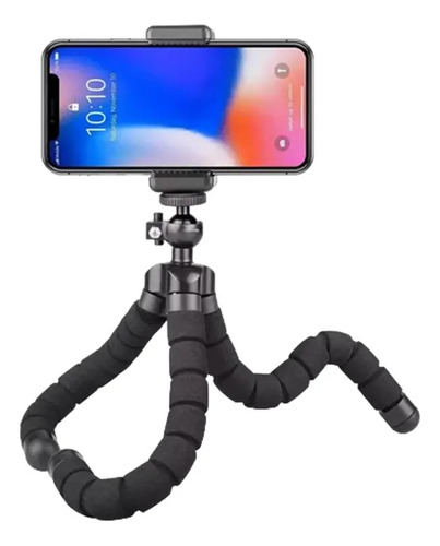 Mini Tripode Flexible Spider + Soporte Celular Camara Selfie