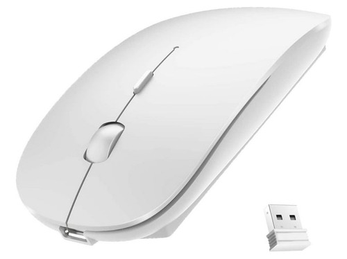 Wireless Mouse Mi_30 Láser Blanco A Pilas