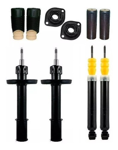 Kit Suspensão 4 Amortecedor Corsa Celta Prisma Classic Wind,