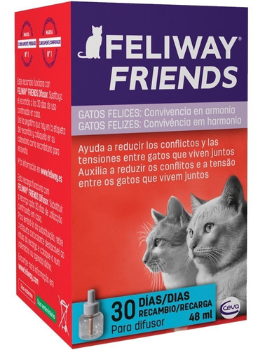 Feliway Friends Repuesto Para Difusor 30 Días/ Vets For Pets