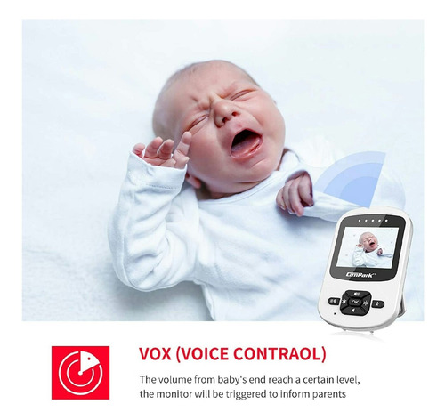 Campark Bm10 Camara Para Monitorear Bebes