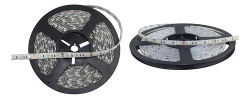  Tira Led Interior Ip33 12v Cálida 5a 60w Rollo 5 Mtrs