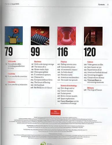 The Economist Edição Anual The World Ahead 2025 | MercadoLivre