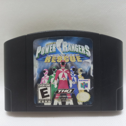 Power Rangers Lightspeed Rescue Para Nintendo 64