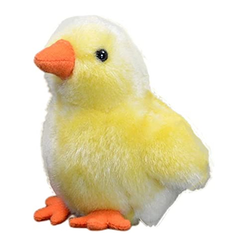 Frankiezhou Chick Plush-yellow 4  Chicken Stuffed Animal,sof
