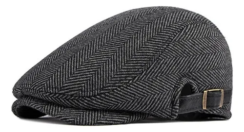 Ay Gorra De Boina De Lana Gruesa Y Cálida Para Hombre