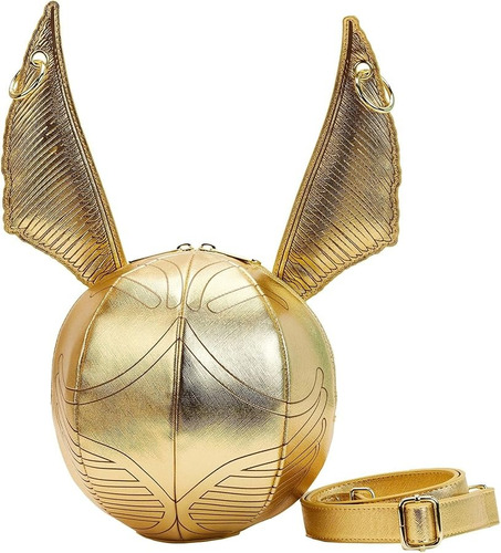 Snitch Dorada Original Bandolera Cartera Harry Potter Dorado Snich Dorados Dorado