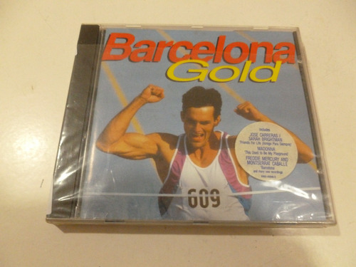 Cd Barcelona Gold, Fredie Mercury, Jose Carreras,sarah Bri 