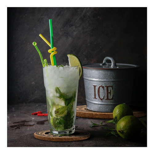 Posavasos De Corcho Para Bebidas Absorbentes - Juego De 14 P