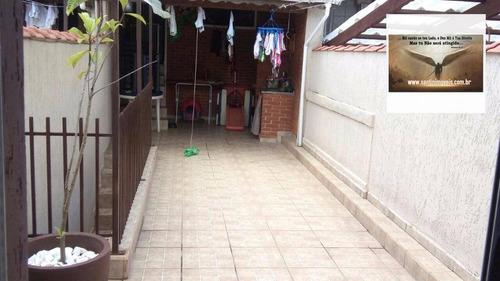 Imagem 14 de 18 de Sobrado Com 03 Dormitórios ( Suíte) , Cozinha , Churrasqueira , Residencial À Venda, Baeta Neves, São Bernardo Do Campo. - So0057