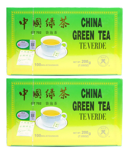Té Verde Premium Sprouting China 200 Sobres (400g)