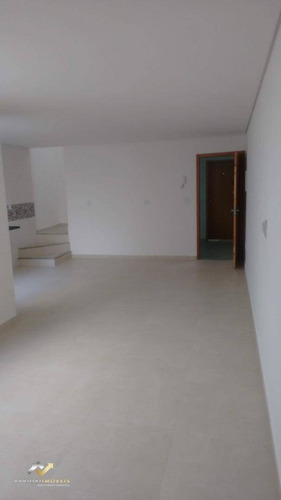 Cobertura Com 2 Dormitórios À Venda, 143 M² Por R$ 424.000 - Vila Alpina - Santo André/sp - Co0912