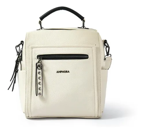 Mochila blanca amphora sale