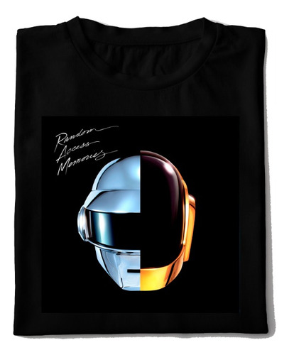 Playera De Daft Punk Mujer Con Realidad Aumentada