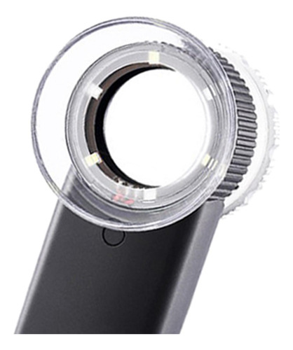 Lupa 30x Con Luces Iluminadas, Lupa Iluminada, Recargable