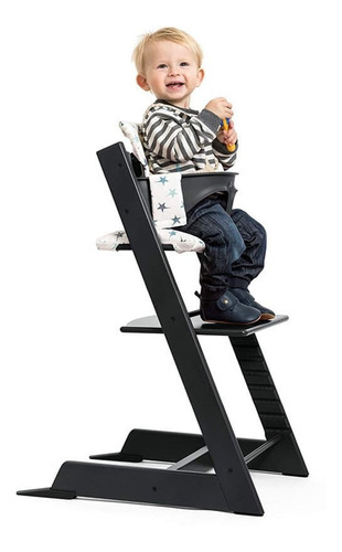 Kit Bebê Tripp Trapp Preta Stokke