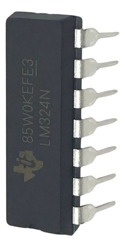 5 X Lm324n Amplificador Operacional Cuadruple Dip14 Texas