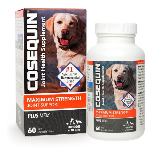 Cosequin Ds Plus 60 Cápsulas Suplemento Canino Nutramax