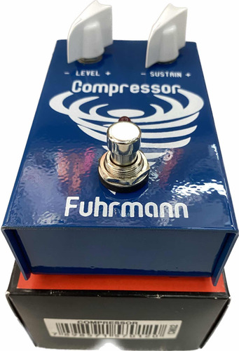 Pedal Fuhrmann Guitarra Compressor Cm02 Novo Original