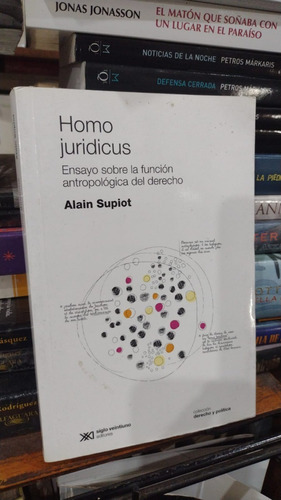 Alain Supiot  Homo Juridicus Funcion Antropologica Derecho 