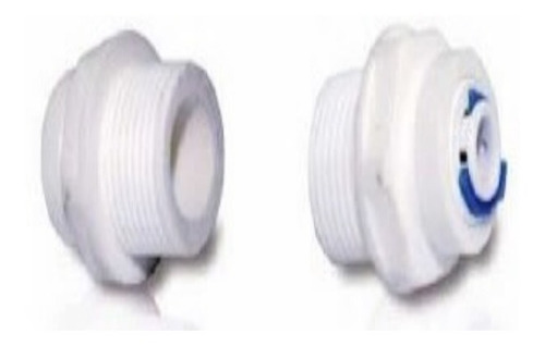 Reduccion Plastica Rosca Macho 1/2 A Hembra Plastico Rigido