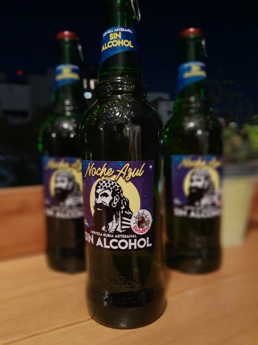 Cerveza Rubia Artesanal Sin Alcohol Barba Roja 625ml Grande