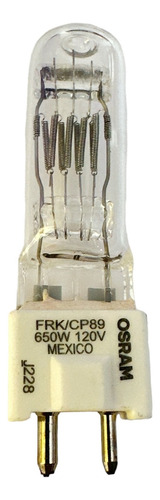 Foco Frk De 120v 650w Base Gy9.5 54631 Osram Alemana