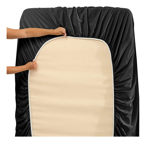 Sábanas Queen Para Caravana Juego De 4 Piezas Extra Suaves