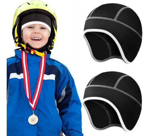 Casco Térmico Reflectante Satinior Para Niños Con Diseño De