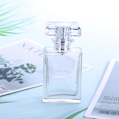 Botella De Perfume Reutilizable De 30 Ml, Aerosol De Vidrio