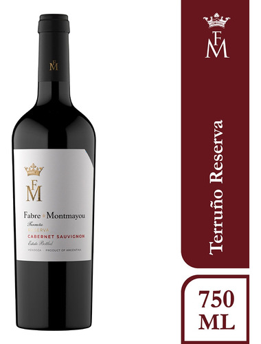 Vino Fabre Montmayou Terruño Reserva Cabernet Sauvignon 750