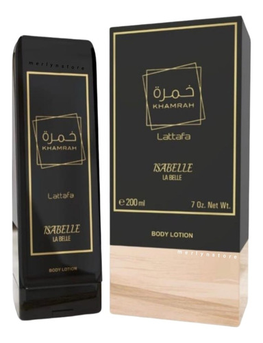 Loção Hidratante Khamrah 200ml Isabelle La Belle