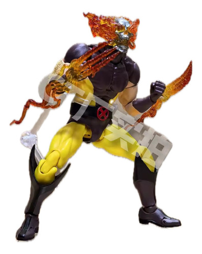 Hellverine Ct Toys Marvel Legends Mafex Wolverine (Usado)