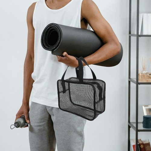 Bolsa De Gimnasio De Malla, Bolsa De Ducha Portátil, Bolsa D