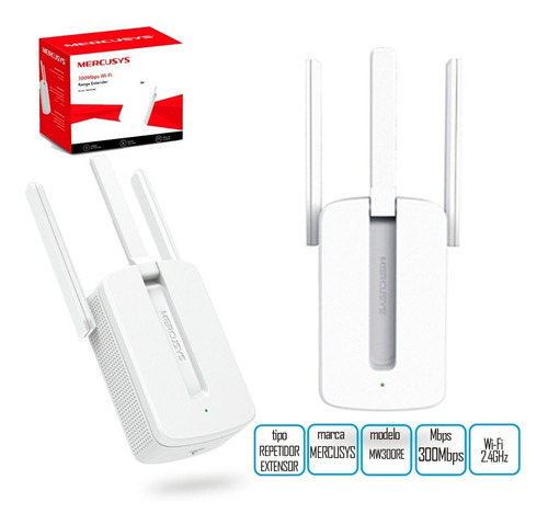 Imagen 8 de 10 de Amplificador Repetidor Wifi Extensor Señal Cobertura