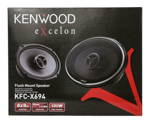 Cornetas 6x9 Kenwood Excelon Kfc-x694 130 Rms Tope De Linea 