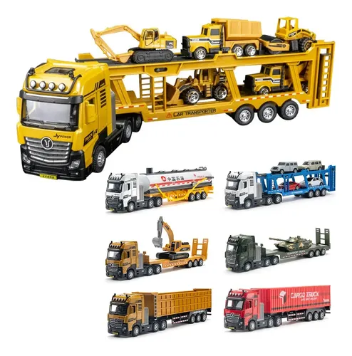 Mould King MOC 17050 - Kit de bloques de construcción de grúa de carga automática, modelo de camión con grúa de control Romote resistente, juego coleccionable para adultos, juguete de regalo