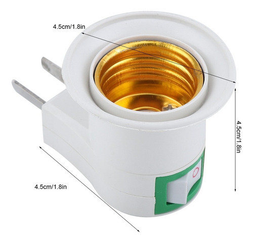 I Enchufe De Pared E27 Adaptador De Soporte De Enchufe De