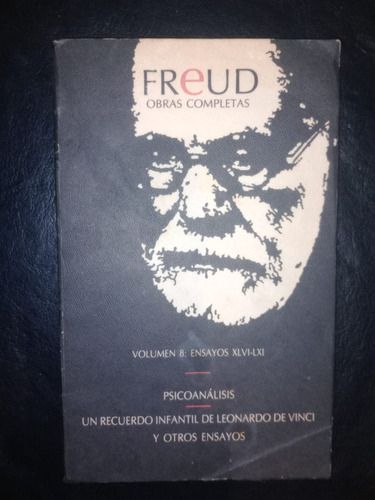 Libro Sigmund Freud Obras Completas Volumen 8 Hyspamérica