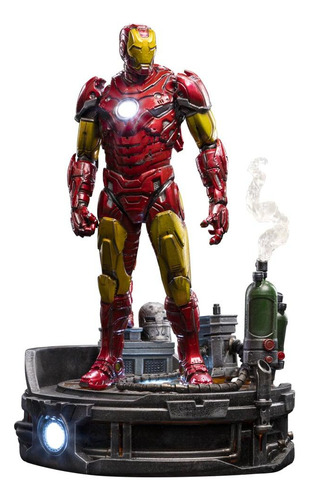Iron Man Unleashed 1/10 Art Scale Marvel Comics Iron Studios