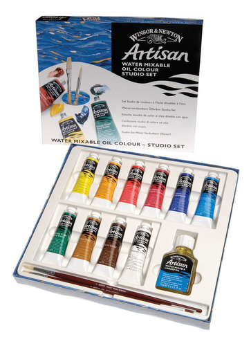 Estojo Tinta Óleo Solúvel Em Água Artisan Winsor & Newton