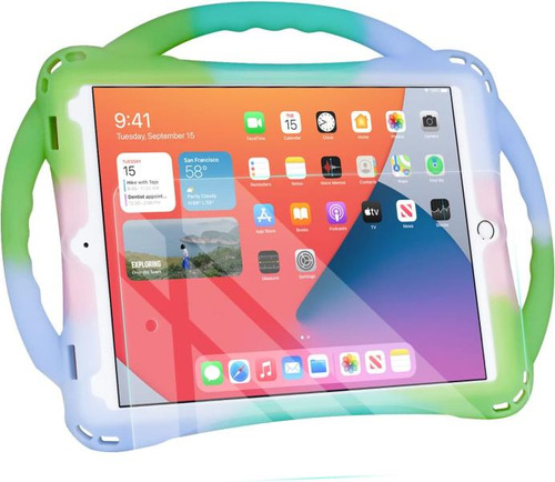 Topesct Kids Case P/ iPad 10.2 Silicona A Prueba De Golpes
