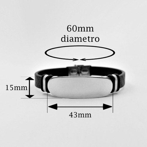 Imagen 6 de 10 de Pulsera Spotify Acero Grabado Láser Personalizado 1163