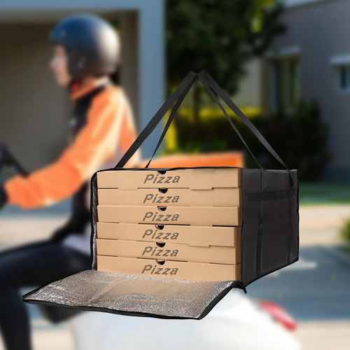 Bolsa Para Comida Y Pizza, Totalmente Aislada, De Gran