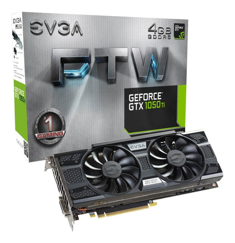 Tarjeta Video Evga Gamer Gtx 1050ti Ftw 4gb Ddr5 Tranza