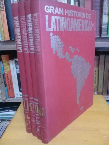 Gran Historia De Latinoamérica - Pueblos Y Países - 4 Tomos 