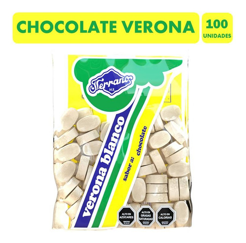 Chocolate Verona Blanco 680g Fruna